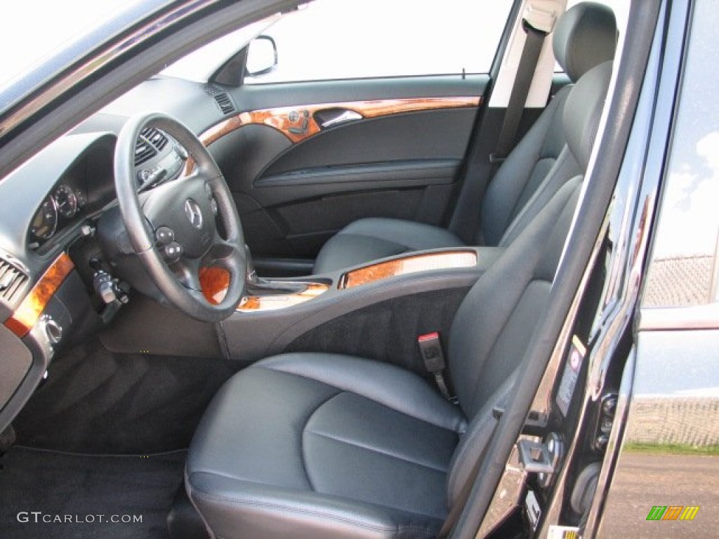 2008 Mercedes-Benz E 350 4Matic Wagon Interior Color Photos