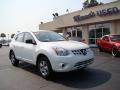 2011 Pearl White Nissan Rogue S  photo #2
