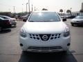 2011 Pearl White Nissan Rogue S  photo #3