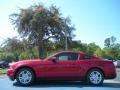 2012 Red Candy Metallic Ford Mustang V6 Coupe  photo #2