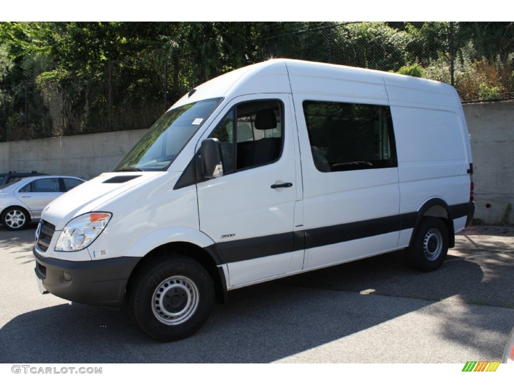 Arctic White 2011 Mercedes-Benz Sprinter 2500 High Roof Cargo Van Exterior Photo #51357881