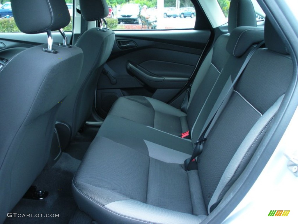 Charcoal Black Interior 2012 Ford Focus S Sedan Photo #51358001