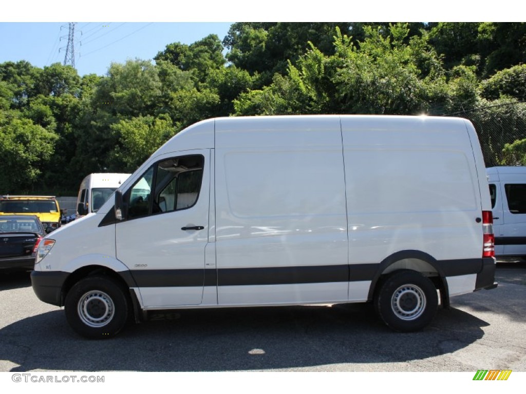 Arctic White 2011 Mercedes-Benz Sprinter 2500 High Roof Cargo Van Exterior Photo #51358100