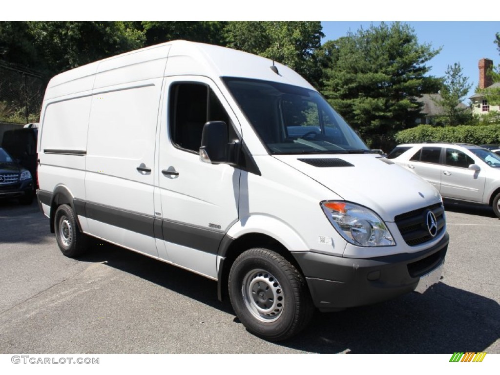 Arctic White 2011 Mercedes-Benz Sprinter 2500 High Roof Cargo Van Exterior Photo #51358160