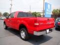 2005 Bright Red Ford F150 XL SuperCab 4x4  photo #6