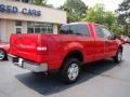 2005 Bright Red Ford F150 XL SuperCab 4x4  photo #8