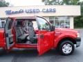 2005 Bright Red Ford F150 XL SuperCab 4x4  photo #15