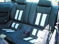 Charcoal Black/White 2012 Ford Mustang Shelby GT500 SVT Performance Package Coupe Interior Color