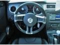 Charcoal Black/White Steering Wheel Photo for 2012 Ford Mustang #51358466
