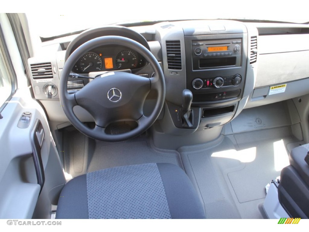 Black Interior 2011 Mercedes-Benz Sprinter 2500 Cargo Van Photo #51358637