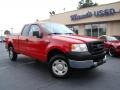 2005 Bright Red Ford F150 XL SuperCab 4x4  photo #27