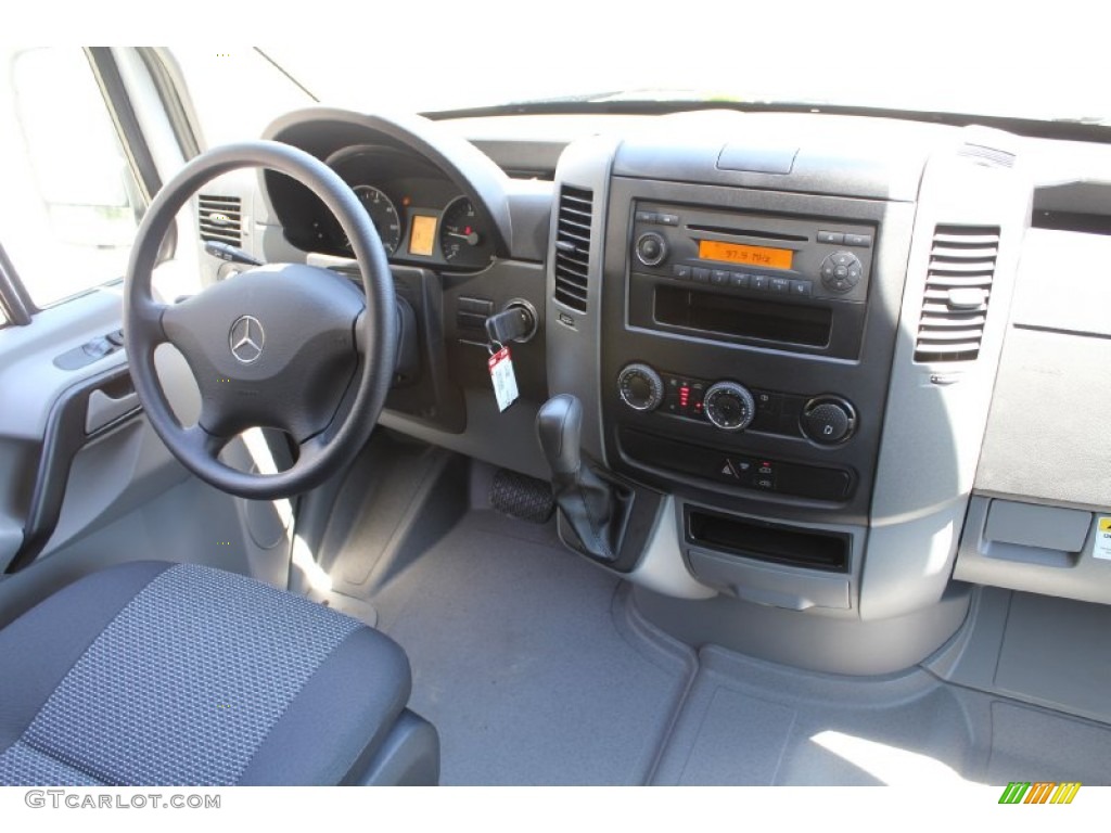Black Interior 2011 Mercedes-Benz Sprinter 2500 Cargo Van Photo #51358657