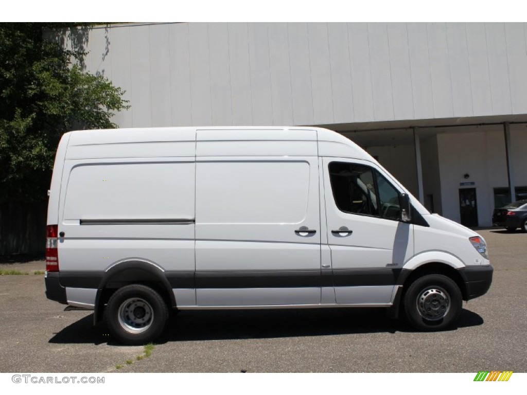 Arctic White 2011 Mercedes-Benz Sprinter 3500 High Roof Cargo Van Exterior Photo #51358997