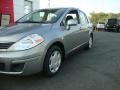 2008 Magnetic Gray Nissan Versa 1.8 S Sedan  photo #2