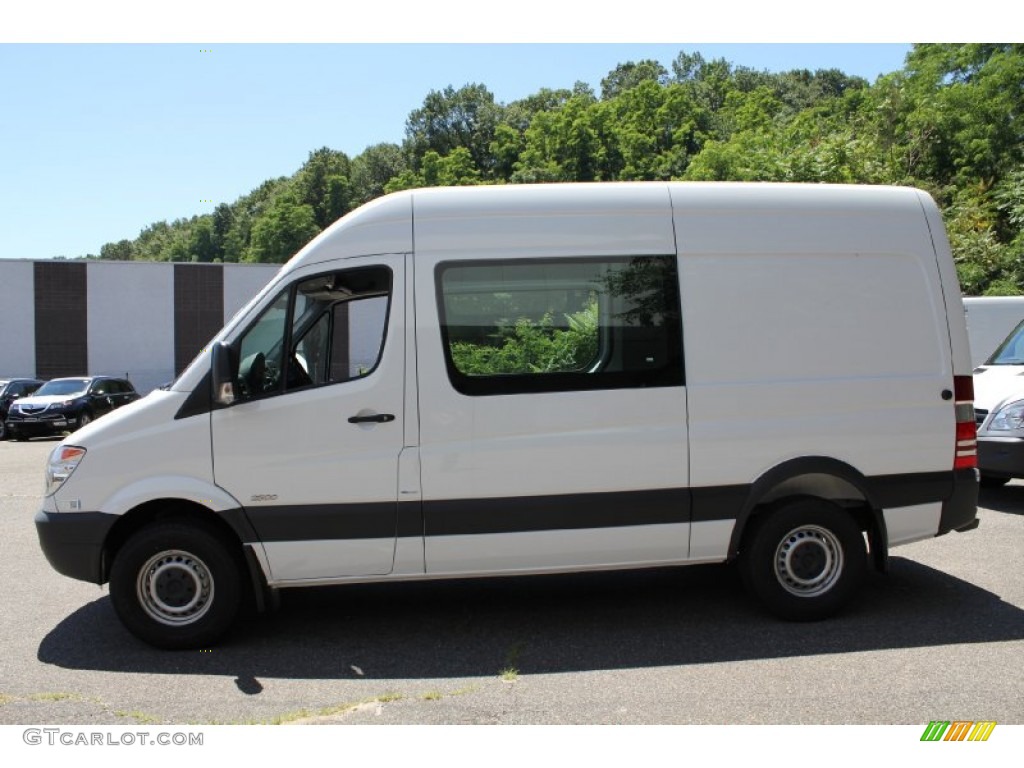 Arctic White 2011 Mercedes-Benz Sprinter 2500 High Roof Cargo Van Exterior Photo #51359203