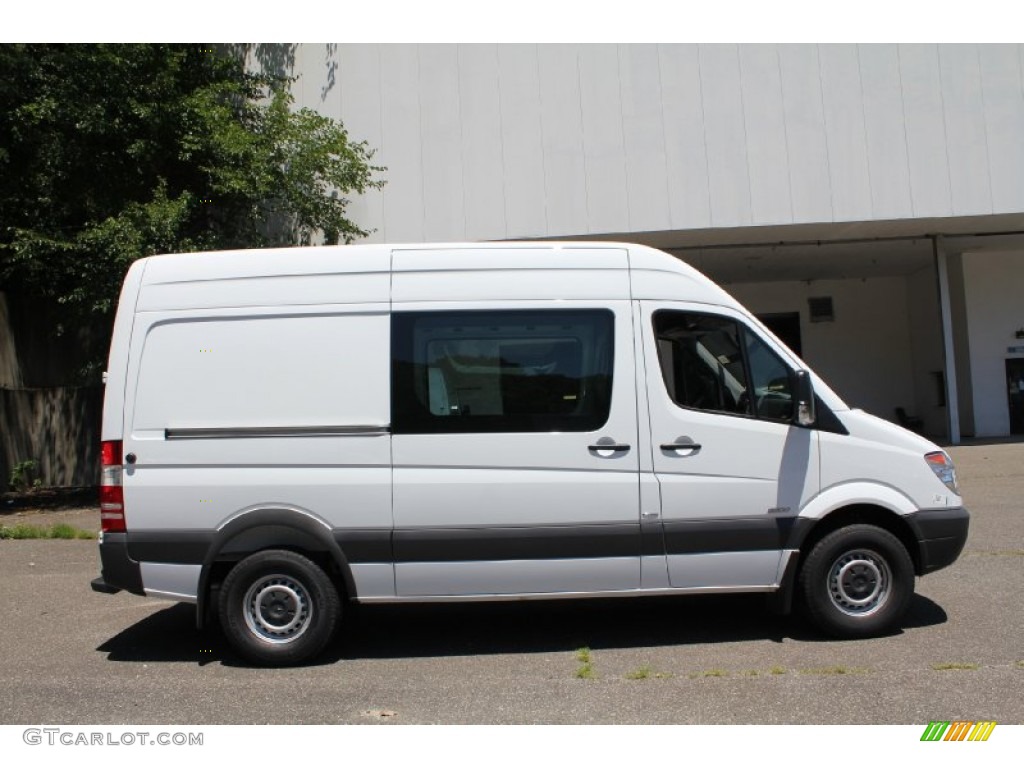 Arctic White 2011 Mercedes-Benz Sprinter 2500 High Roof Cargo Van Exterior Photo #51359282