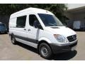 Arctic White 2011 Mercedes-Benz Sprinter 2500 High Roof Cargo Van Exterior