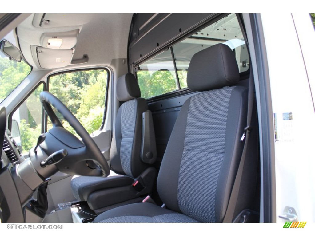 Black Interior 2011 Mercedes-Benz Sprinter 2500 High Roof Cargo Van Photo #51359339