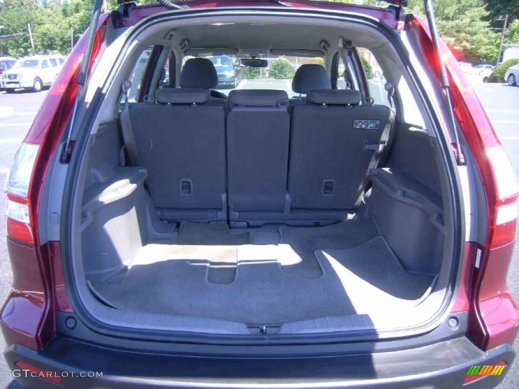 2008 CR-V LX 4WD - Tango Red Pearl / Gray photo #8
