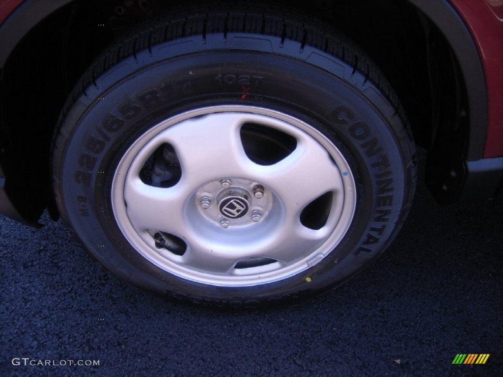 2008 CR-V LX 4WD - Tango Red Pearl / Gray photo #9
