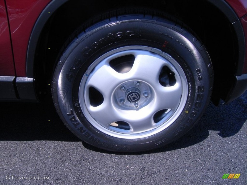 2008 CR-V LX 4WD - Tango Red Pearl / Gray photo #11