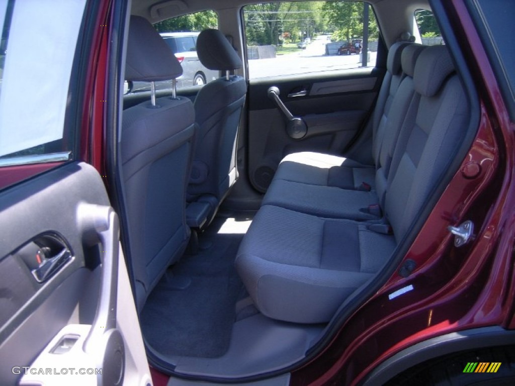 2008 CR-V LX 4WD - Tango Red Pearl / Gray photo #13