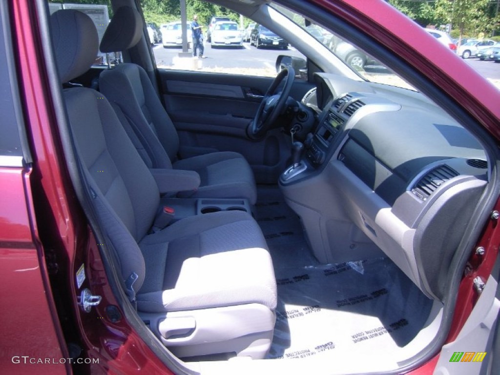 2008 CR-V LX 4WD - Tango Red Pearl / Gray photo #15