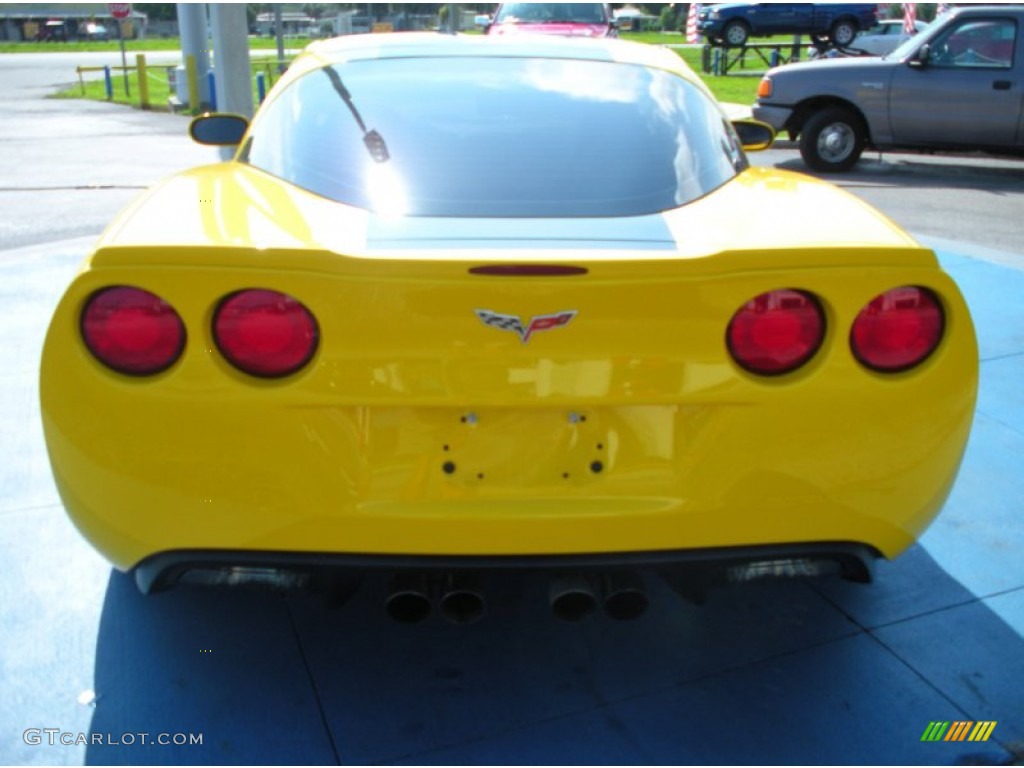 Velocity Yellow 2009 Chevrolet Corvette Z06 GT1 Championship Edition Exterior Photo #51360179