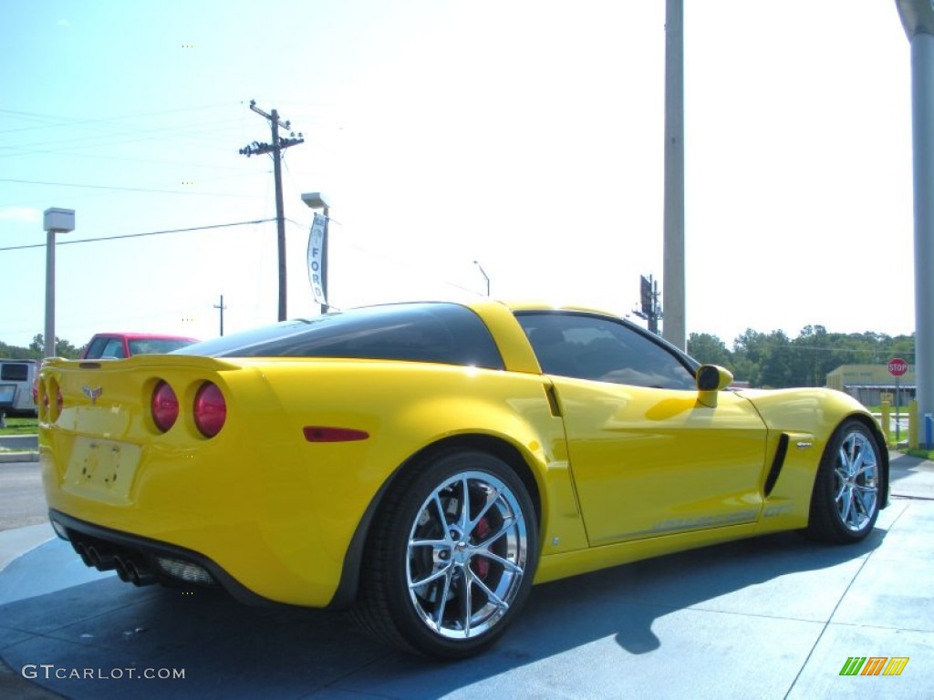 Velocity Yellow 2009 Chevrolet Corvette Z06 GT1 Championship Edition Exterior Photo #51360191