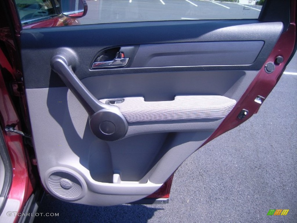 2008 CR-V LX 4WD - Tango Red Pearl / Gray photo #18