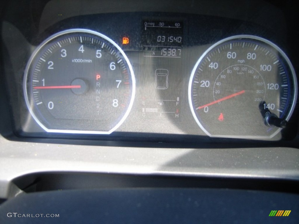 2008 CR-V LX 4WD - Tango Red Pearl / Gray photo #25