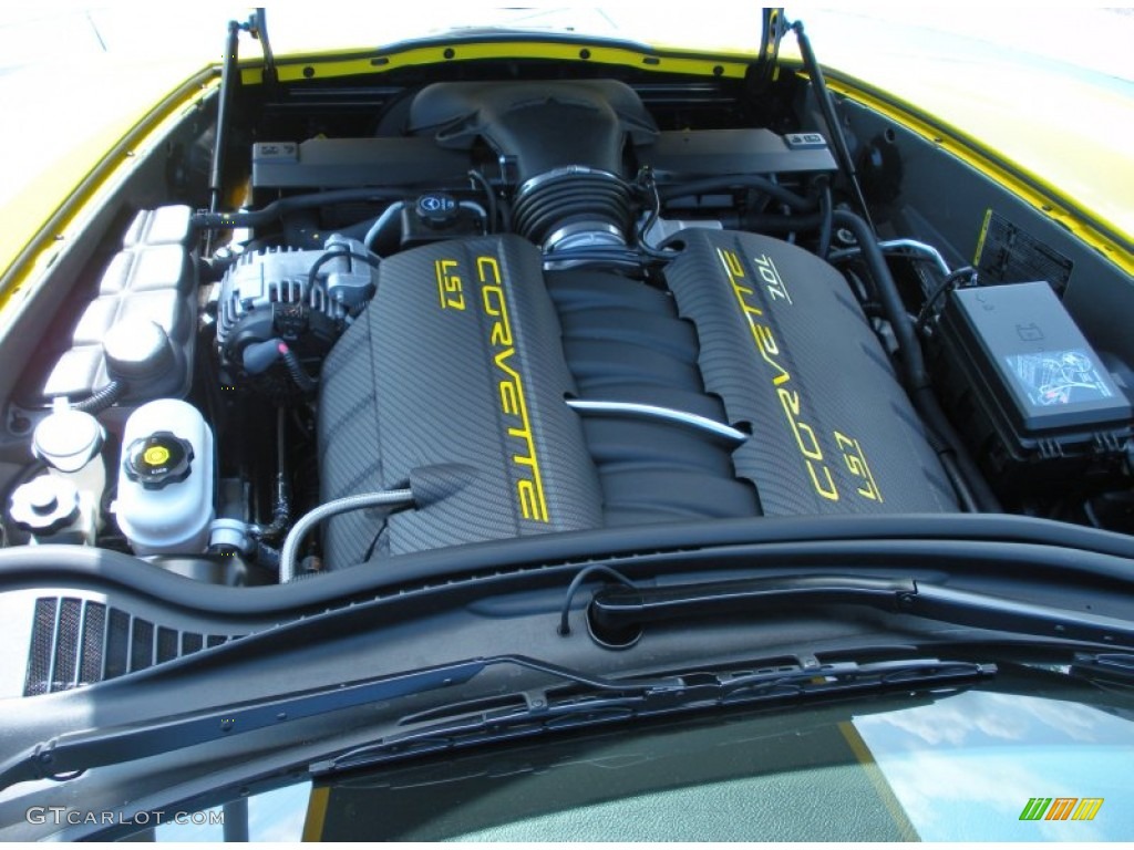 2009 Chevrolet Corvette Z06 GT1 Championship Edition 7.0 Liter OHV 16-Valve LS7 V8 Engine Photo #51360605