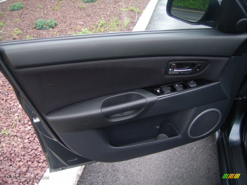 2009 MAZDA3 s Touring Hatchback - Metropolitan Gray Mica / Black photo #20