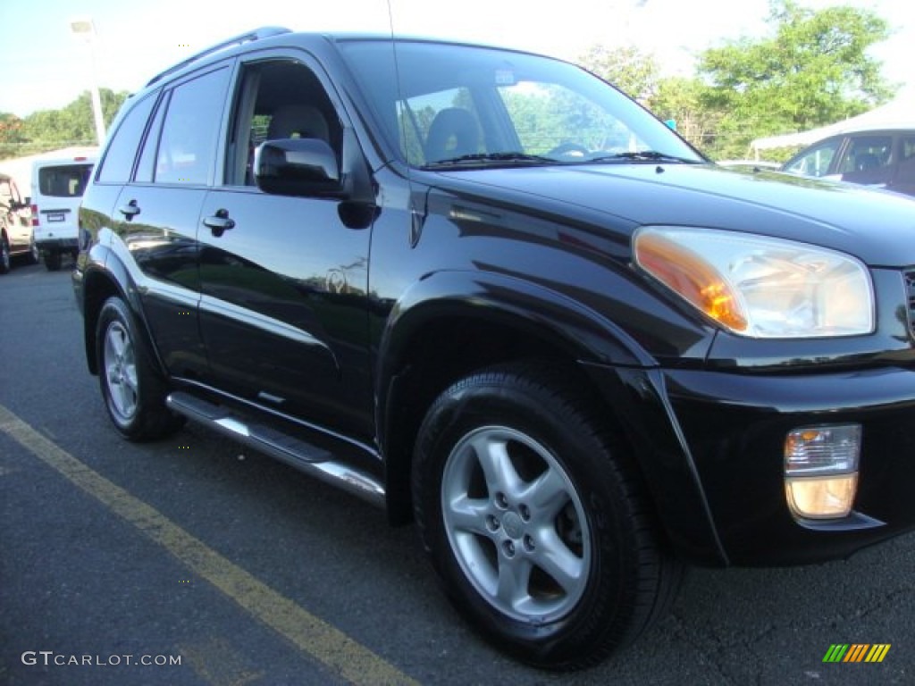 2002 RAV4 4WD - Black / Gray photo #9