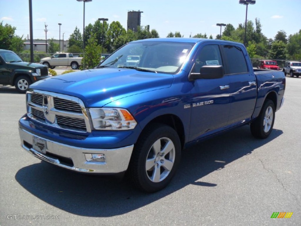 Deep Water Blue Pearl Dodge Ram 1500