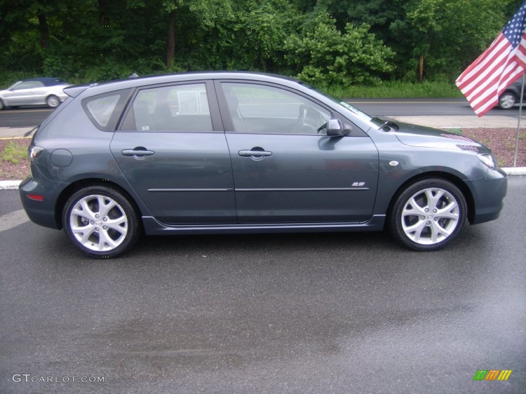 Metropolitan Gray Mica 2009 Mazda MAZDA3 s Touring Hatchback Exterior Photo #51360977