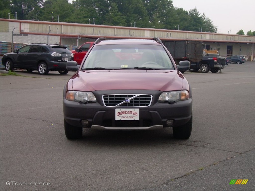 2001 V70 XC AWD - Venetian Red / Taupe photo #2