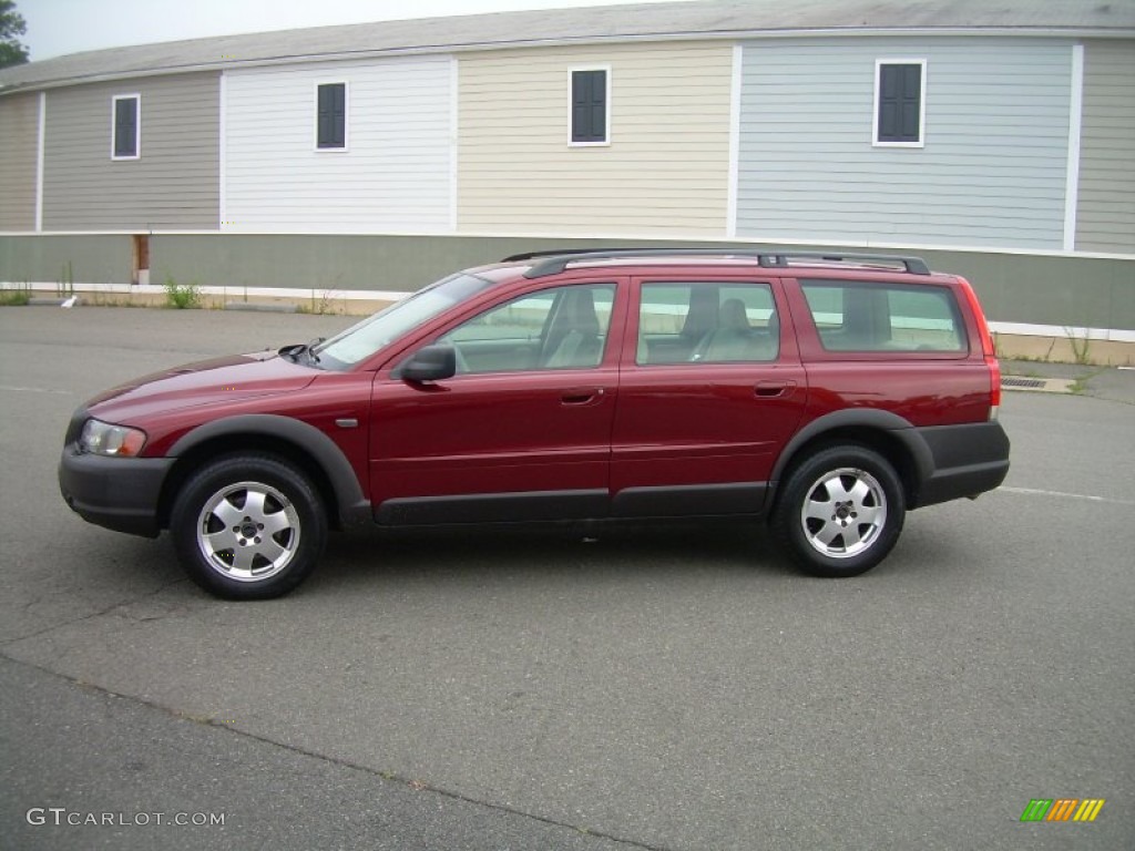 2001 V70 XC AWD - Venetian Red / Taupe photo #4