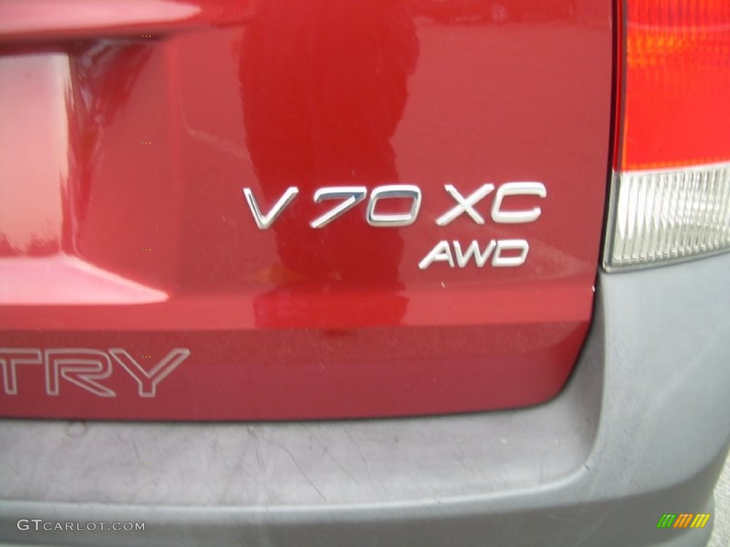 2001 V70 XC AWD - Venetian Red / Taupe photo #8