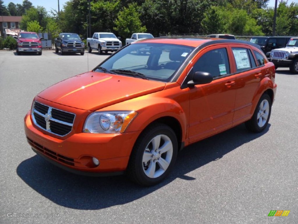 Mango Tango Pearl Dodge Caliber