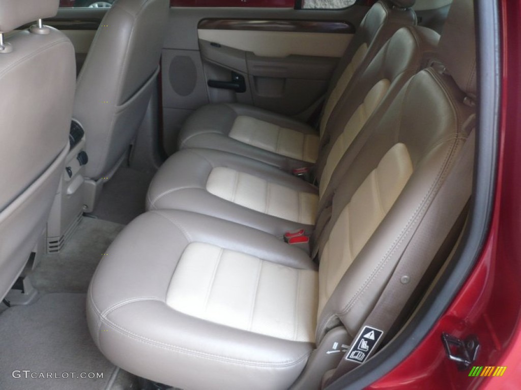 Medium Parchment Interior 2002 Ford Explorer Eddie Bauer 4x4 Photo #51361565