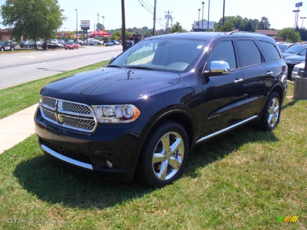 2011 Durango Citadel 4x4 - Blackberry Pearl / Black photo #1