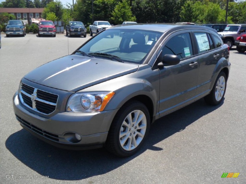 2011 Caliber Heat - Mineral Gray Metallic / Dark Slate Gray photo #1