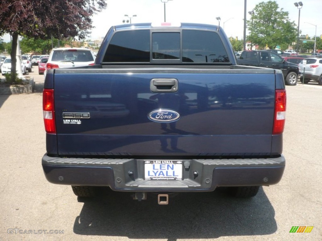 2004 F150 FX4 SuperCrew 4x4 - True Blue Metallic / Dark Flint photo #5
