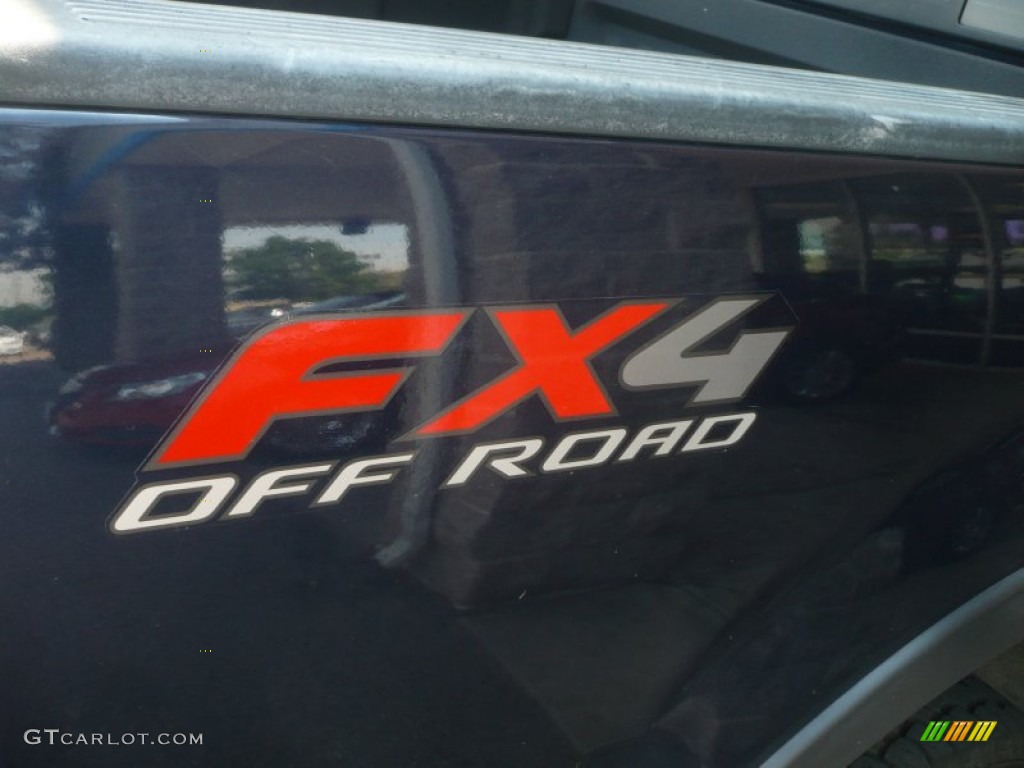 2004 F150 FX4 SuperCrew 4x4 - True Blue Metallic / Dark Flint photo #14