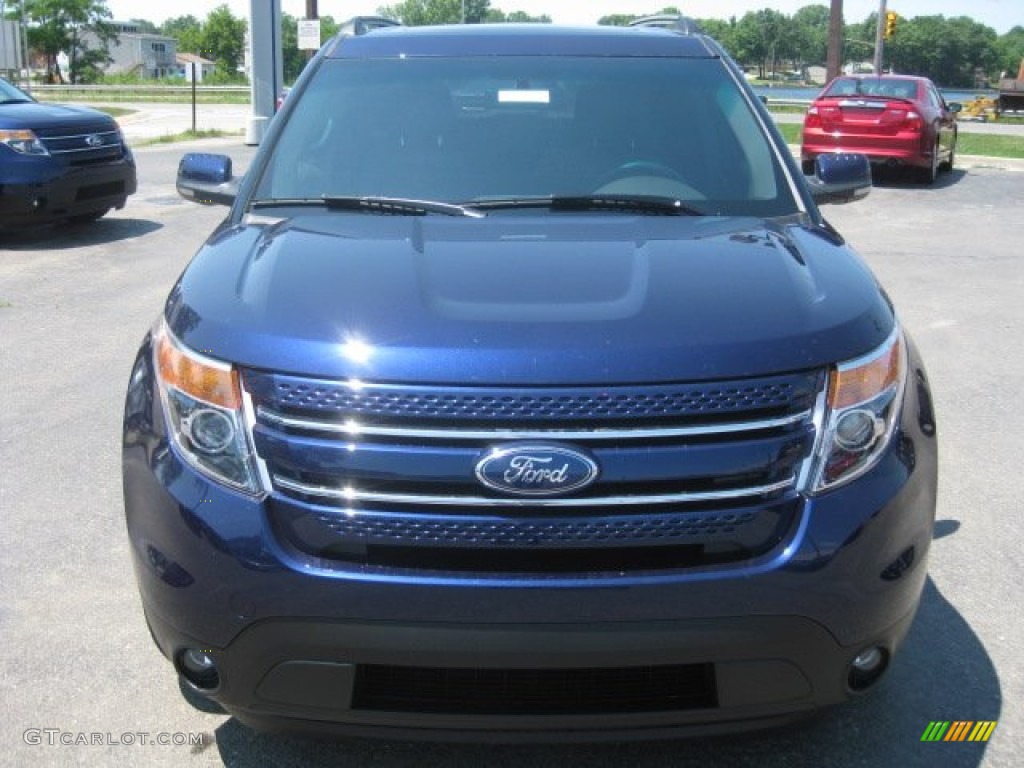 2011 Explorer Limited - Kona Blue Metallic / Charcoal Black photo #2