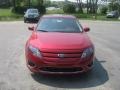 2011 Red Candy Metallic Ford Fusion SE  photo #2