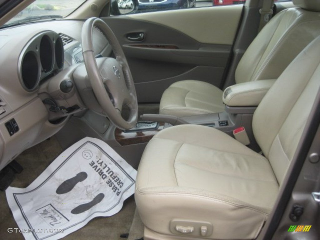 Blond Interior 2003 Nissan Altima 3 5 Se Photo 51365531