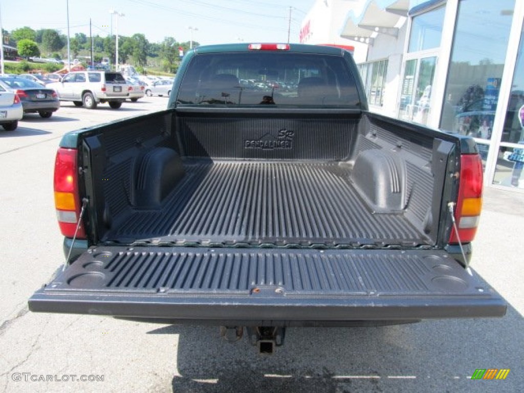 2001 Sierra 1500 SLE Extended Cab 4x4 - Polo Green Metallic / Neutral photo #7