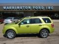 2012 Lime Squeeze Metallic Ford Escape XLT 4WD  photo #1
